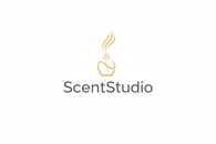 scentstudio ka logo bna do back ground full white ho